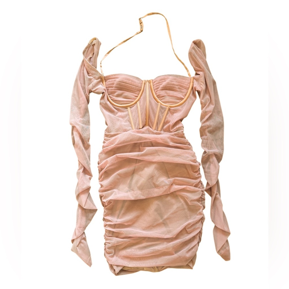 Oh Polly Euphoria Corset Dress in Honey Size 0